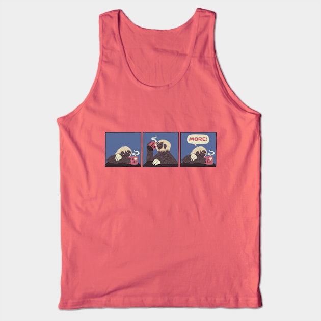 Sloth Coffee Tank Top by Tobe_Fonseca